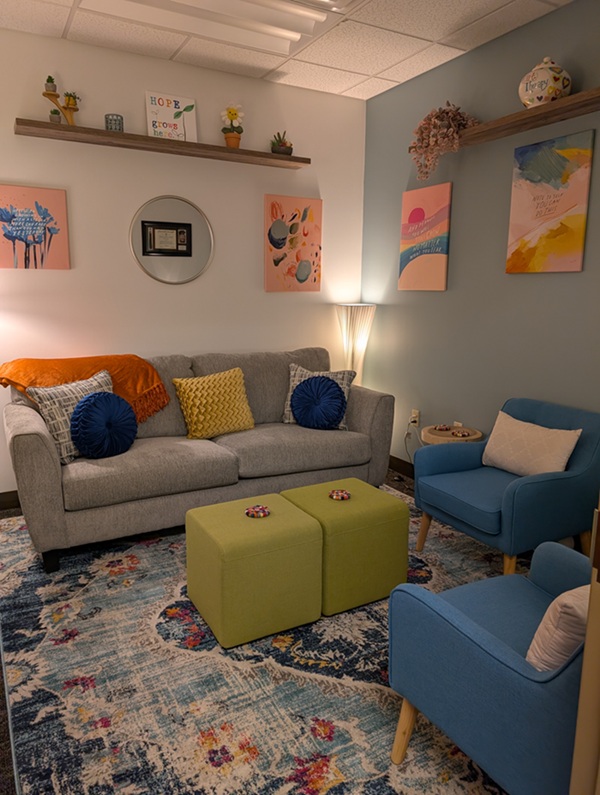 Candid Endeavor Family Therapy Room